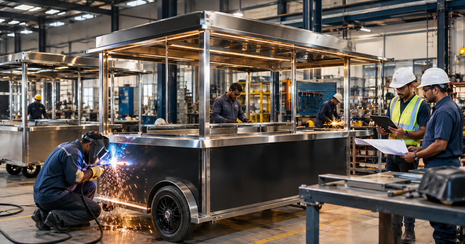 Food Cart Layout Design