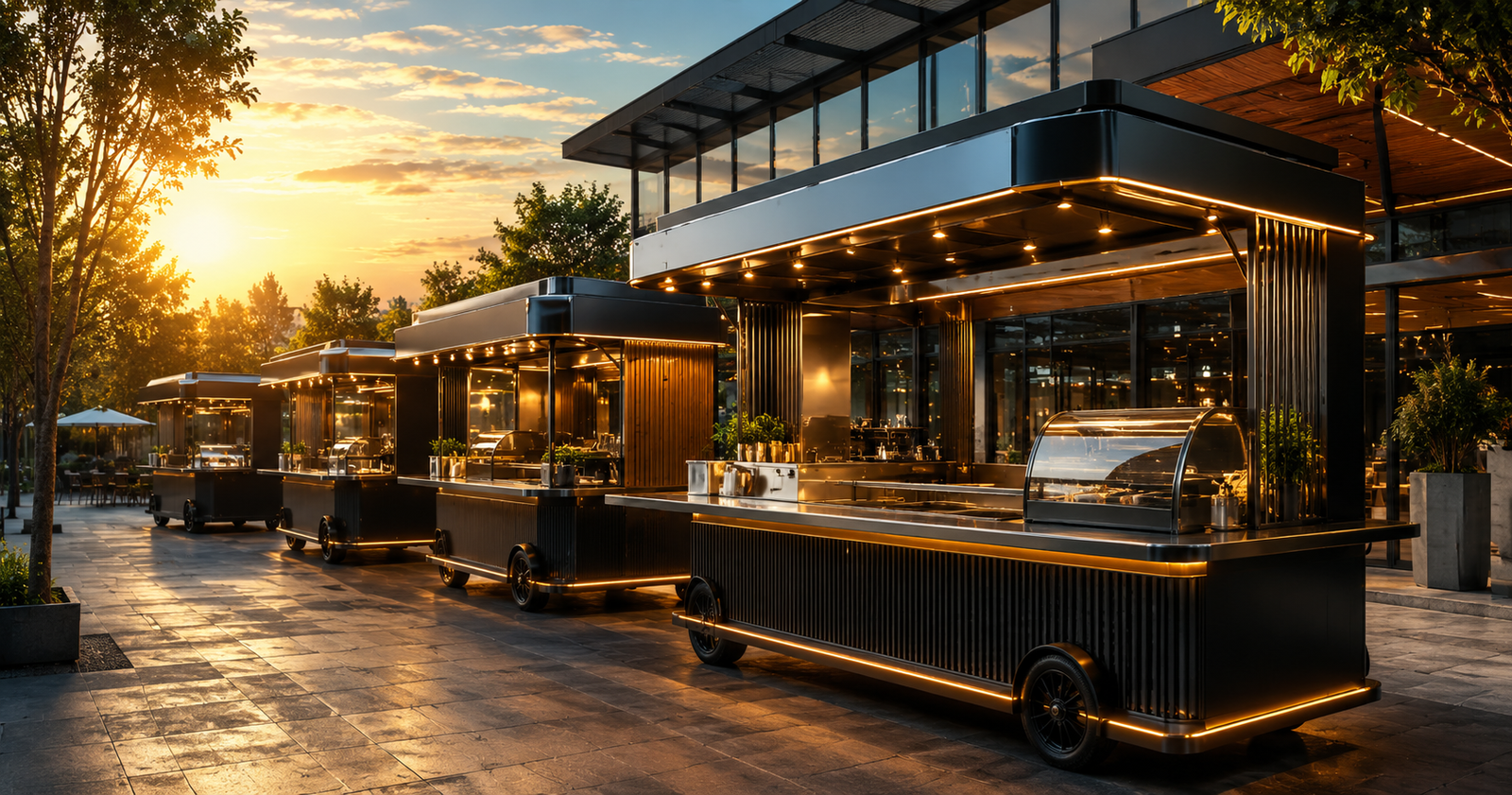 Premium Food Cart Design
